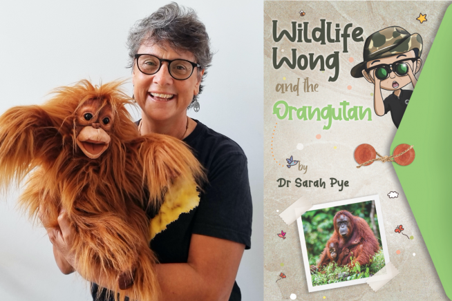 Sarah Pye Pongo Wildlife Wong and the Orangutan